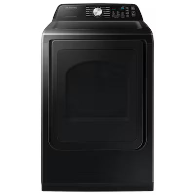 Samsung 7.4-cu ft Vented Gas Dryer ( Brushed Black ) Model# DVG47CG3500V