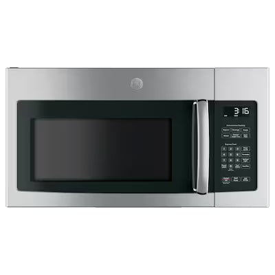 Coming Soon GE 1.6-cu ft Over-the-Range Microwave ( Stainless Steel ) Model# JNM3163RJSS