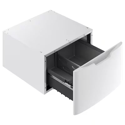 Coming Soon GE Universal Laundry Pedestal ( White ) with Storage Drawer Model# GFP1528SNWW