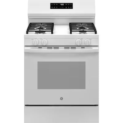 NEW  Crosley 5.0 Cu. Ft. Gas Rage W/ Self Clean & Sealed Burners 10 Year LTD Warranty (White) Model# XGB635REKWW