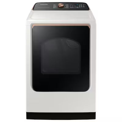 Samsung 7.4-cu ft Vented Gas Dryer with Steam Cycle ( White ) Model# DVE55A7300E
