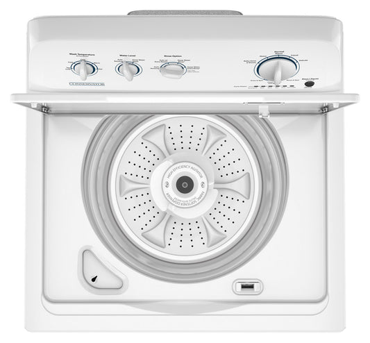 NEW  Crosley Conservator 3.8 Cu. Ft. Top Load  Agitator Washer W/ Stainless Steel Drum (White) Model# VWW3809RW